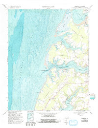 Jamesville 1968 topographic map thumbnail