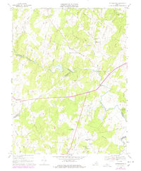 Jeffersonton 1966 topographic map thumbnail