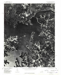 John H Kerr Dam 1977 topographic map thumbnail