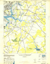 Kempsville 1948 topographic map thumbnail