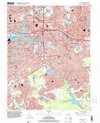 Kempsville 1994 topographic map thumbnail