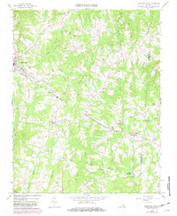 Kenbridge East 1966 topographic map thumbnail