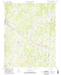 Kenbridge East 1966 topographic map thumbnail
