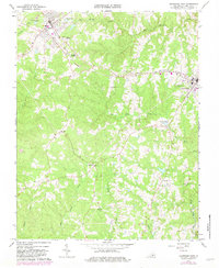 Kenbridge West 1966 topographic map preview