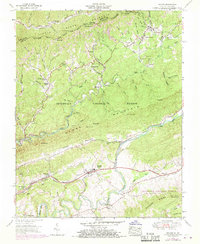 Keokee 1955 topographic map thumbnail