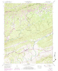 Keokee 1955 topographic map thumbnail