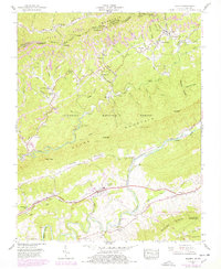 Keokee 1955 topographic map thumbnail