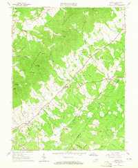 Keswick 1964 topographic map thumbnail