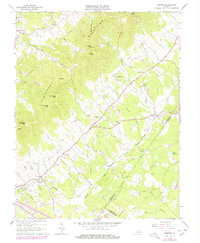 Keswick 1964 topographic map thumbnail