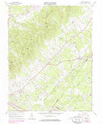 Keswick 1964 topographic map thumbnail