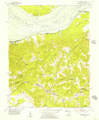 King George 1955 topographic map thumbnail