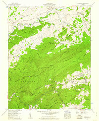 Konnarock 1959 topographic map thumbnail