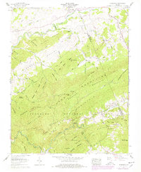 Konnarock 1959 topographic map thumbnail