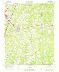 La Crosse 1968 topographic map thumbnail