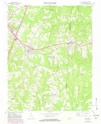 La Crosse 1968 topographic map thumbnail
