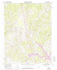 Lahore 1968 topographic map thumbnail