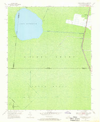 Lake Drummond 1954 topographic map thumbnail