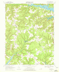 Lancaster 1968 topographic map thumbnail