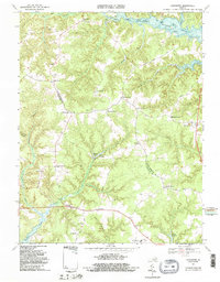 Lancaster 1968 topographic map thumbnail