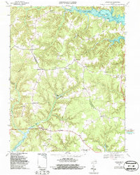 Lancaster 1968 topographic map thumbnail