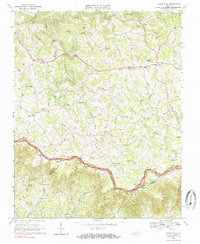 Laurel Fork 1968 topographic map preview
