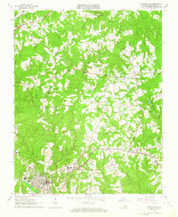 Lawrenceville 1963 topographic map thumbnail