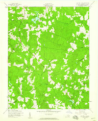 Lees Mill Pond 1952 topographic map thumbnail