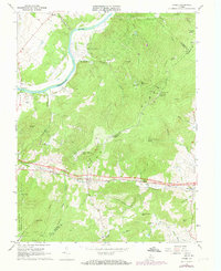 Linden 1966 topographic map thumbnail