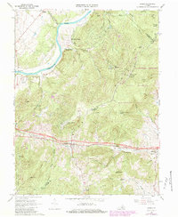 Linden 1966 topographic map thumbnail