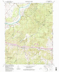 Linden 1994 topographic map thumbnail