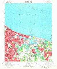 Little Creek 1964 topographic map preview