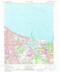Little Creek 1964 topographic map preview