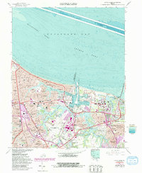Little Creek 1964 topographic map preview