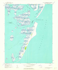 Little Machipongo Inlet topographic map thumbnail
