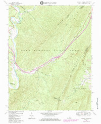 Longdale Furnace 1969 topographic map thumbnail