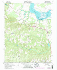 Loretto 1968 topographic map preview