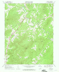 Lovingston 1967 topographic map thumbnail