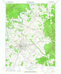 Luray 1965 topographic map thumbnail