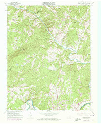 Lynch Station 1966 topographic map thumbnail
