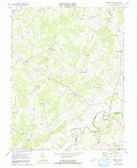 Madison Mills 1971 topographic map thumbnail