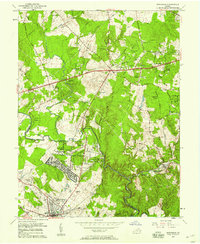 Manassas 1957 topographic map thumbnail