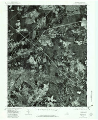 Manassas 1977 topographic map thumbnail