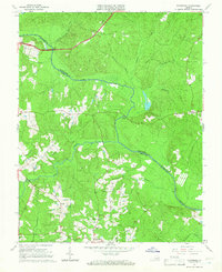 Mannboro 1964 topographic map thumbnail