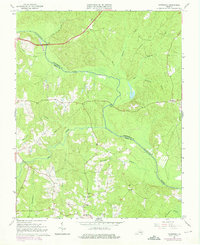 Mannboro 1964 topographic map thumbnail