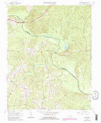 Mannboro 1964 topographic map thumbnail