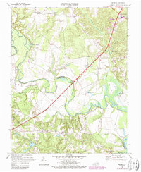 Manquin 1968 topographic map thumbnail