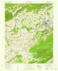Marion 1958 topographic map thumbnail