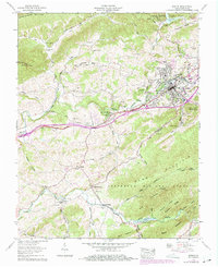 Marion 1958 topographic map thumbnail