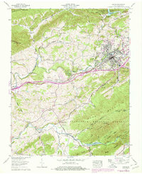Marion 1958 topographic map thumbnail