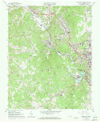 Martinsville West 1965 topographic map thumbnail